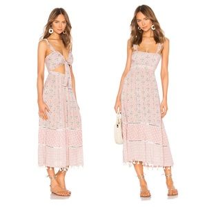 🎀NWT Agua Bendita x REVOLVE Karen Midi Dress L